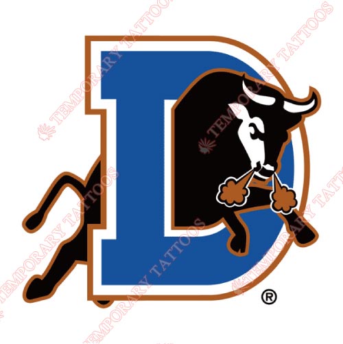 Durham Bulls Customize Temporary Tattoos Stickers NO.7964